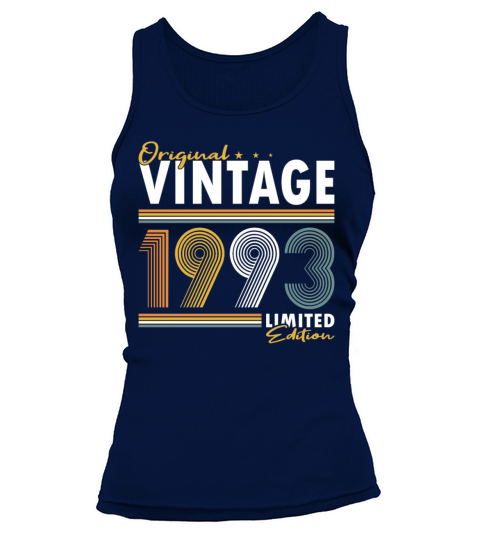 30th birthday born in 1993 original vintage 1993 Tank top Woman