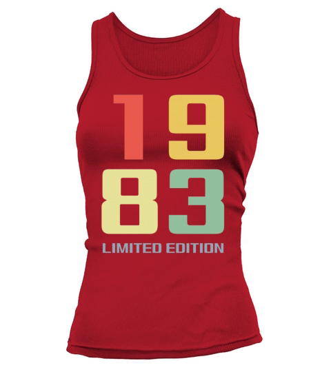 40 Years Vintage 1983 Retro 40th Birthday Tank top Woman
