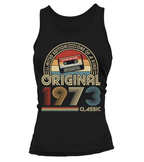 50th birthday vintage 1973 original 1973 classic Tank top Woman