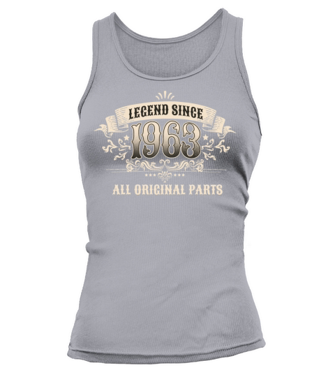 60 Years Old Legend Since 1963 60th Birthday Tank top Woman
