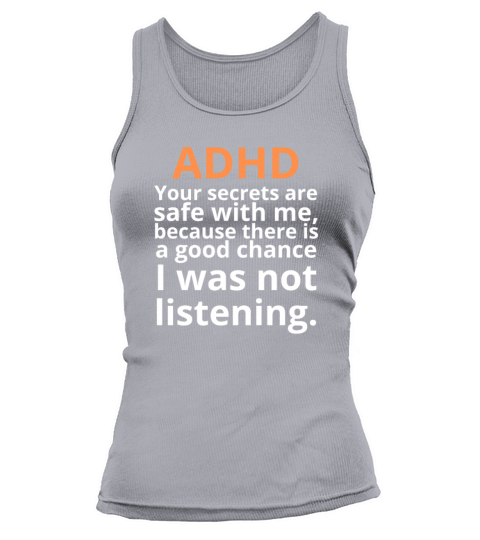 ADHD Joke Tank top Woman