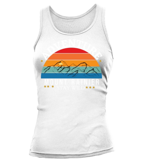 Adventure Mount Rainier Tank top Woman