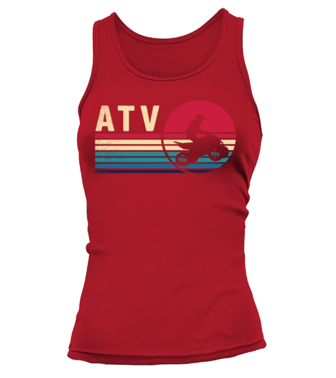 all terrain vehicles aesthetic vintage art retro t Tank top Woman