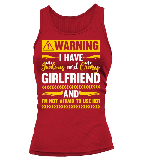 Crazy Couple Humor Funny Boyfriend Tank top Woman