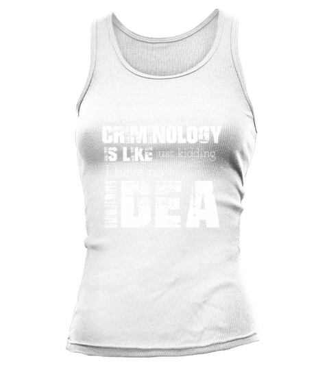 Criminology Tank top Woman