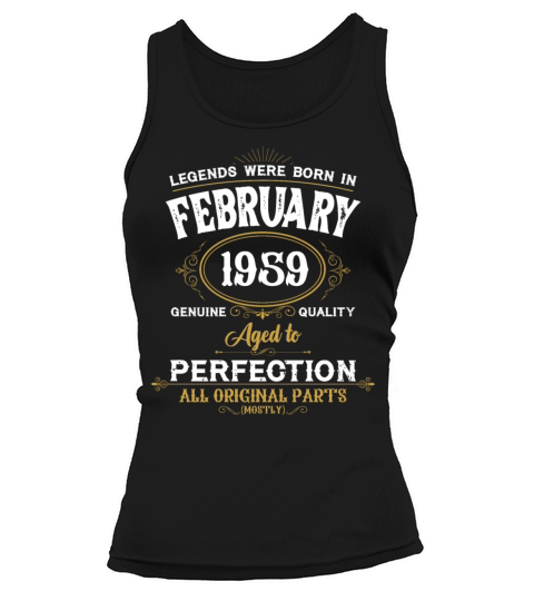 Legends Were Born In February 1959 Tank top Woman