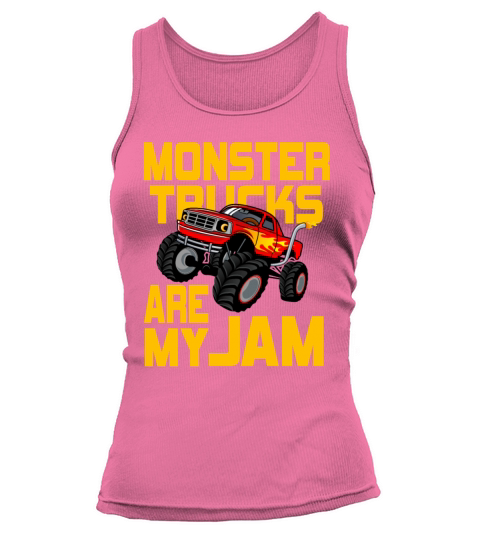 Monster Trucks Are My Jam Vintage Retro Tank top Woman