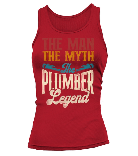 Plumbing Plumber Dad Vintage Retro Tank top Woman