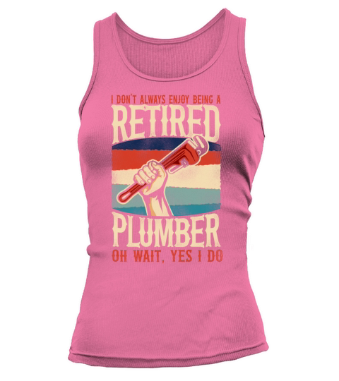 Plumbing Plumber Retired Vintage Tank top Woman
