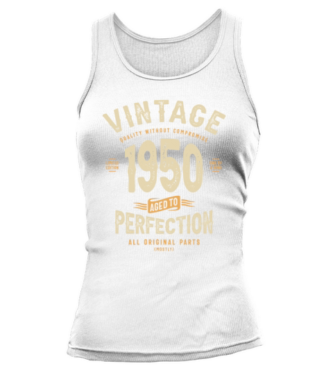 Vintage Since 1950 73rd Birthday Tank top Woman