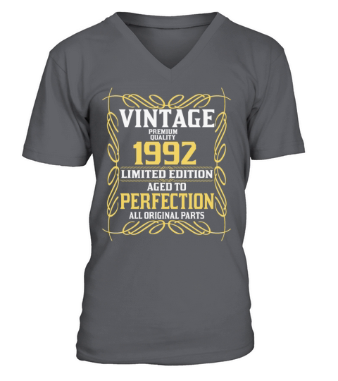 1992 Original vintage vintage retro birthday V-Neck T-shirt
