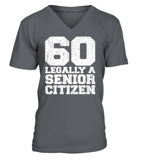 60th Birthday V-Neck T-shirt