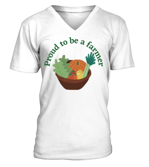 Proud to be a farmer V-Neck T-shirt