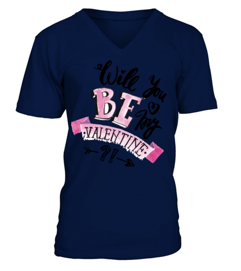 tshirt my valentine matching couples day funny1205 V-Neck T-shirt