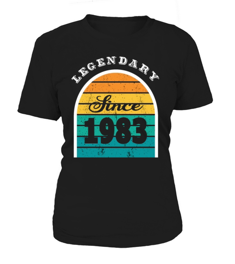 40th birthday vintage 1983 legendary since 1983 Women's T-Shirt