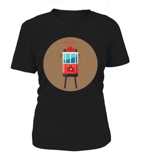 Aerial Tram Tramway Cable Car Cableway Gondola Women's T-Shirt