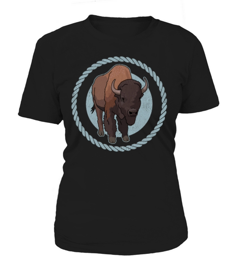 Bison Buffalo American Bisons Women's T-Shirt