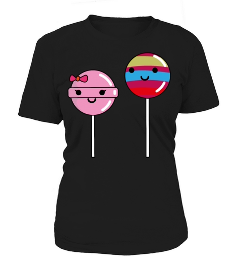 couple of lollipop Kawaii gift for candy lover Women's T-Shirt