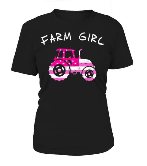 Farm Girl K Vintage Tractor Womens Sweat Women's T-Shirt
