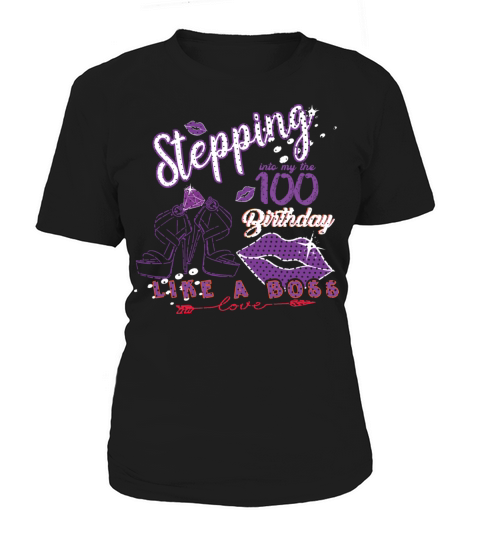 High Heels Stepping My 100th Birthday Women's T-Shirt