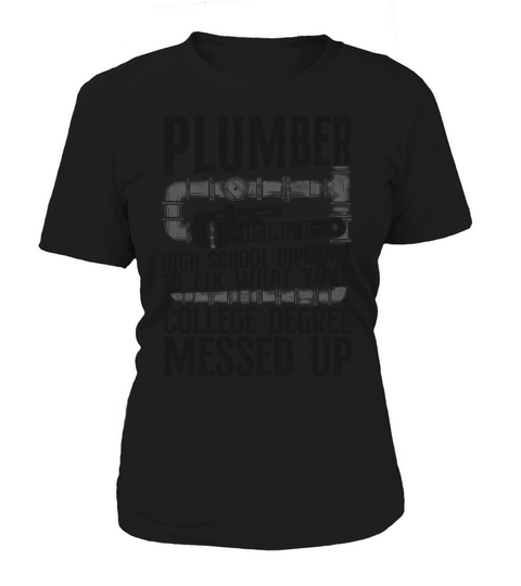 Plumbing Plumber Vintage Plumber Women's T-Shirt