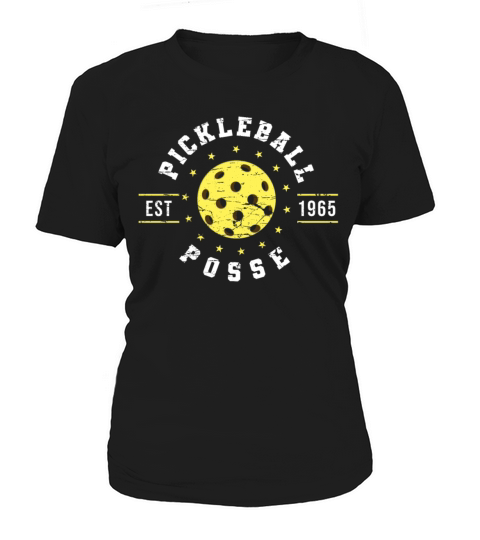 Retro Vintage Pickleball Posse For Pickers Women's T-Shirt