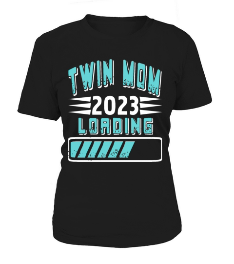 Womens Twin Mama Twin Mom to Be Pregnancy Women's T-Shirt