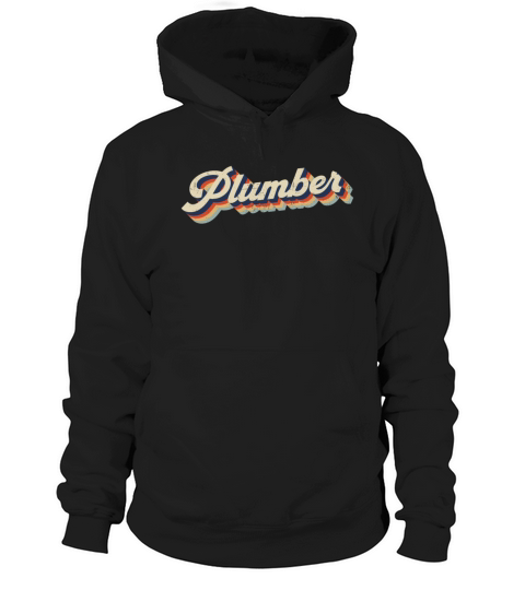 Plumbing Plumber Retro Vintage Hoodie Unisex