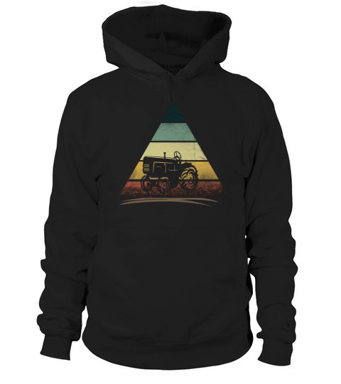 Retro Vintage Tractor Truck Rancher Farm Farmer Hoodie Unisex