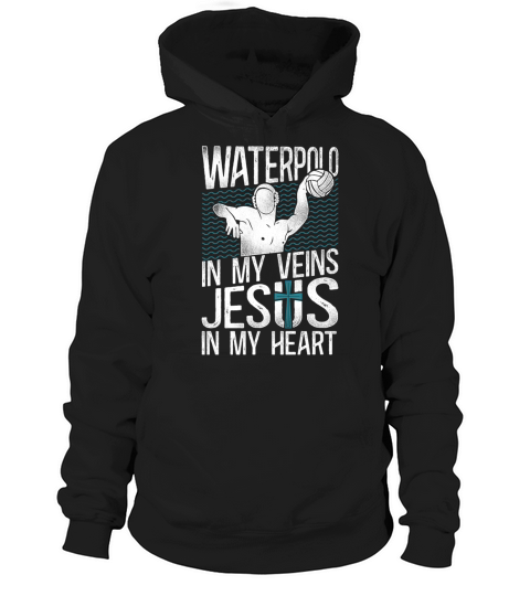 Water Polo Girl Christian Faith Hoodie Unisex