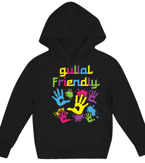 Gullal Friendly Hindu Buddhist Holi Festival Kids Hoodie