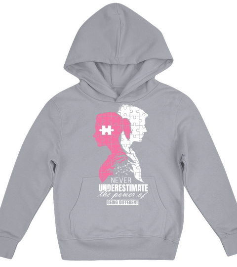 Pleasant Acceptance Of Lovable Differences Quote Kids Hoodie