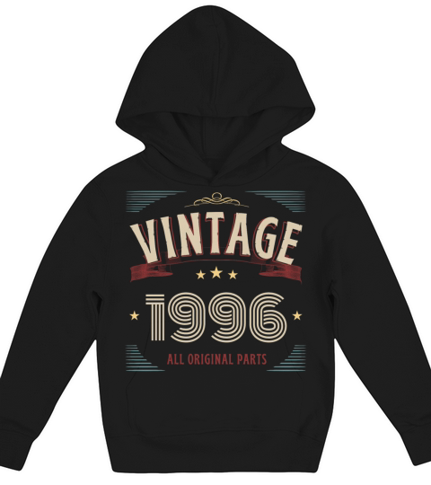 VINTAGE 1996 ALL ORIGINAL PARTS Kids Hoodie