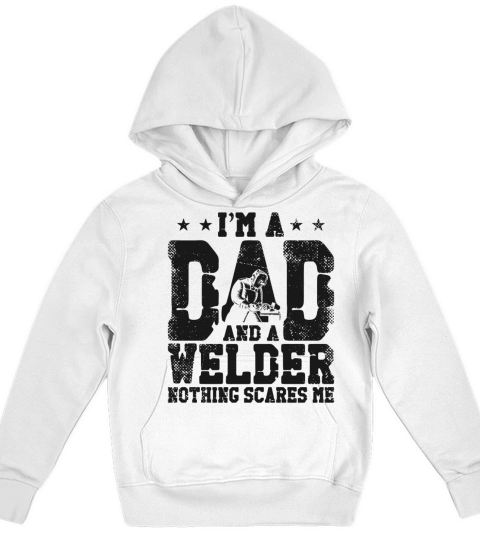 Welder Welding Dad Father Vintage Kids Hoodie