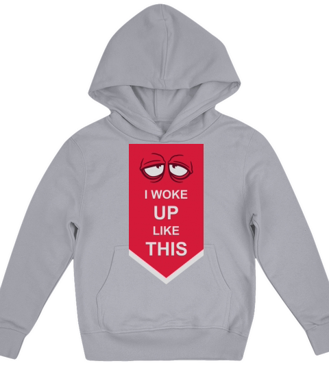woke up like this Kids Hoodie