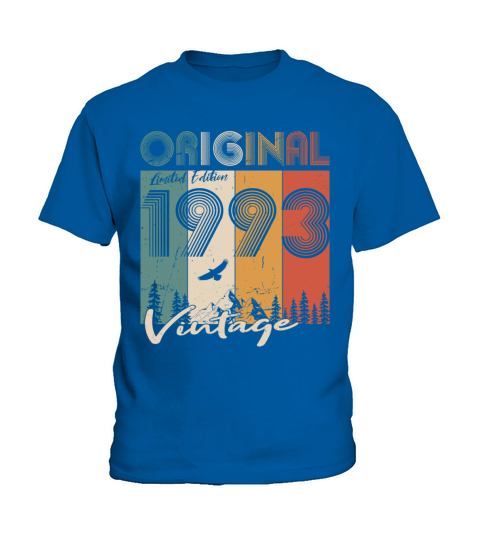 30th birthday vintage 1993 original 1993 Kids T-Shirt