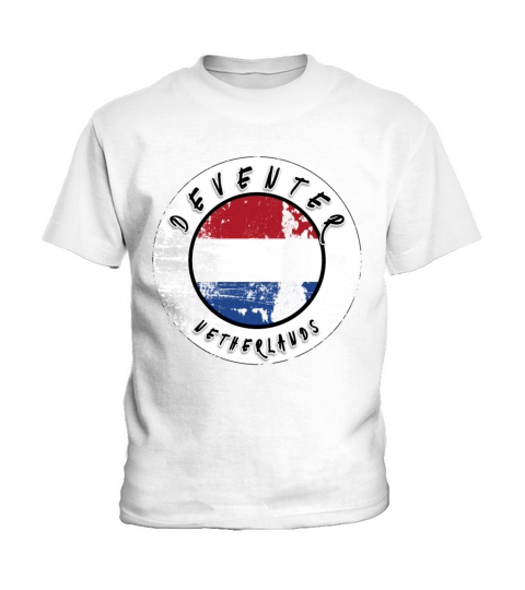 Deventer Netherlands Vintage Kids T-Shirt