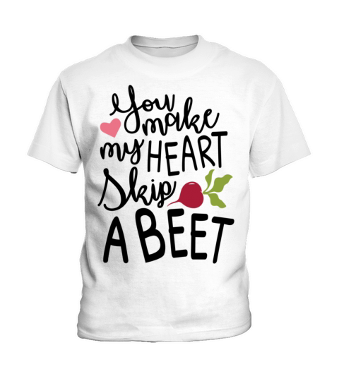 Funny Design for Valentines Day you make my heart Kids T-Shirt
