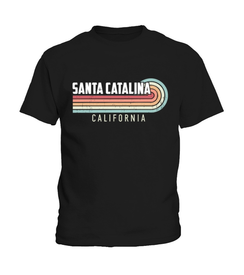 Santa Catalina National Park Vintage Kids T-Shirt