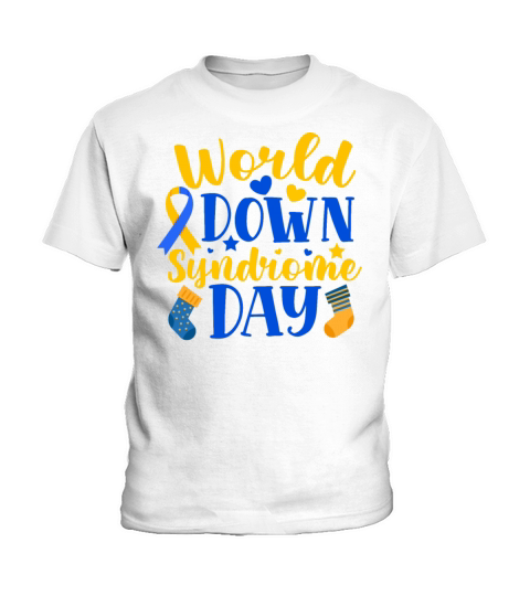 World Down Syndrome Day Outfit for Men Women Kids Kids T-Shirt