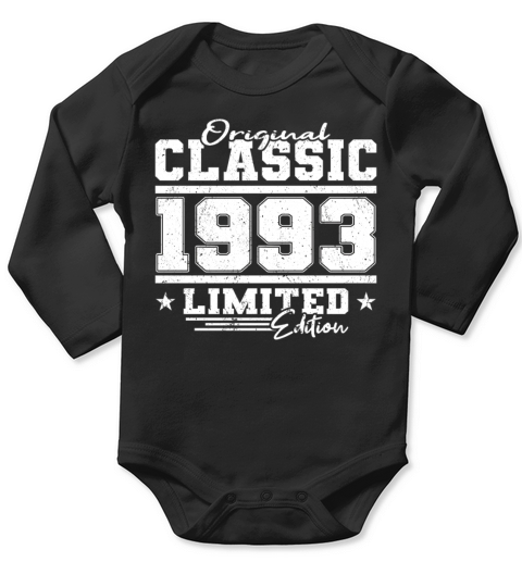 30th birthday original classic 1993 Long Sleeve Baby One-Piece