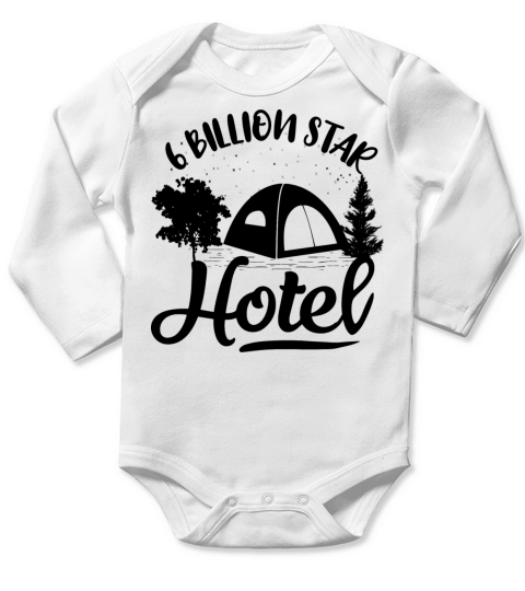 Camping Camper Van Vintage In Caravan Caravan Long Sleeve Baby One-Piece