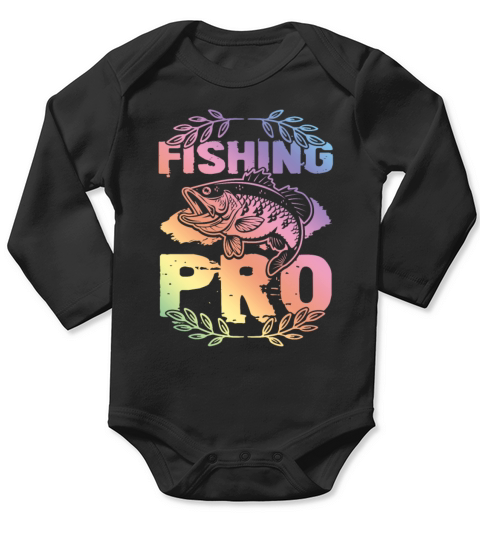 Fishing Pro Long Sleeve Baby One-Piece