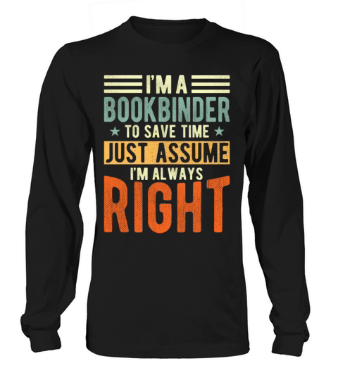 Bookbinder Long sleeved Unisex