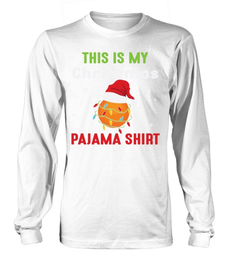 Ping Pong Christrmas Pajama Santa Long sleeved Unisex