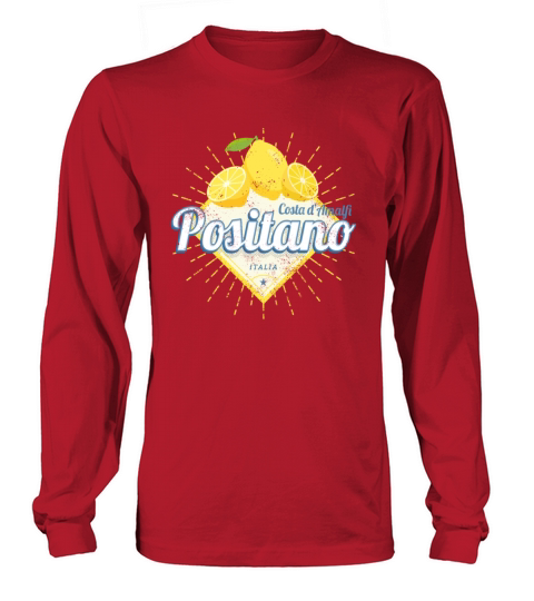Positano Costa dAmalfi Lemon Italy Amalfi Coast Long sleeved Unisex