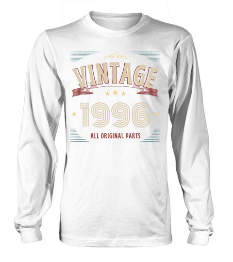 VINTAGE 1996 ALL ORIGINAL PARTS Long sleeved Unisex