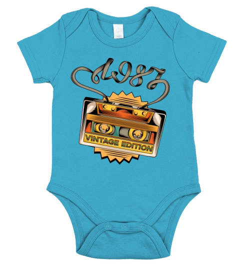 1978 Vintage Edition Short Sleeve Baby One-Piece