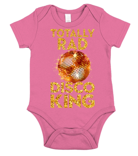 Disco Ball Party Groovy Funny Retro Club Vintage Short Sleeve Baby One-Piece