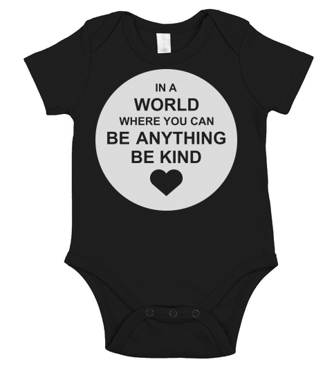 you can be kind Short Sleeve Baby One-Piece